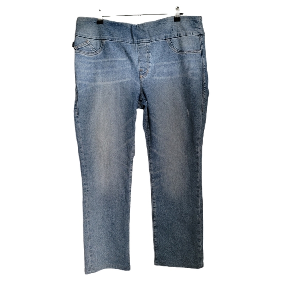 Rock & Republic Denim - Rock & Republic Womens Jeans Size 18 Blue Slimming Denim RX Fever Pull On
